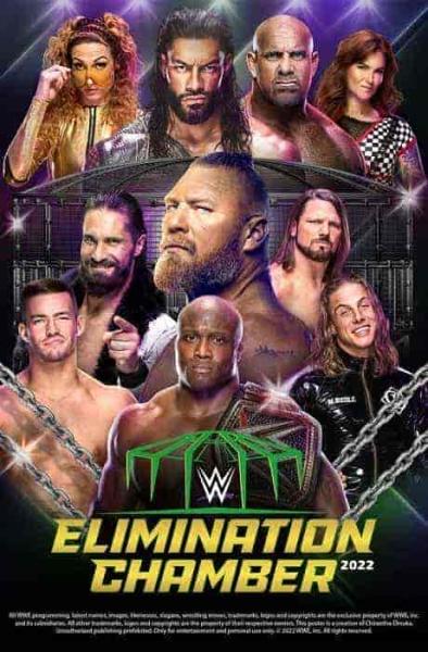 عرض WWE Elimination Chamber 2022 مترجم اون لاين